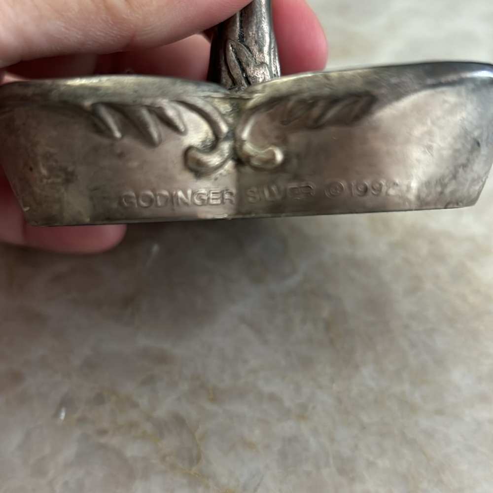 Godinger Silver Heart Ring Holder View 2
